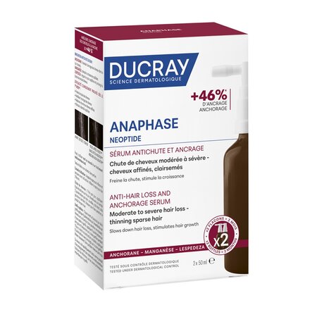 Tratament impotriva caderii parului Neoptide Anaphase, 2 x 50 ml, Ducray