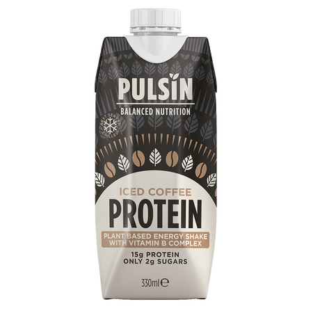 Bautura proteica Keto Ice Cofee, 330 ml, Pulsin