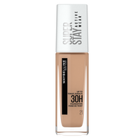 Fond de ten cu acoperire ridicata nuanta 21 Nude Beige SuperStay Active Wear, 30 ml, Maybelline