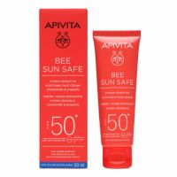 Crema pentru ten sensibil cu protectie solara SPF 50+ Bee Sun Safe, 50 ml, Apivita