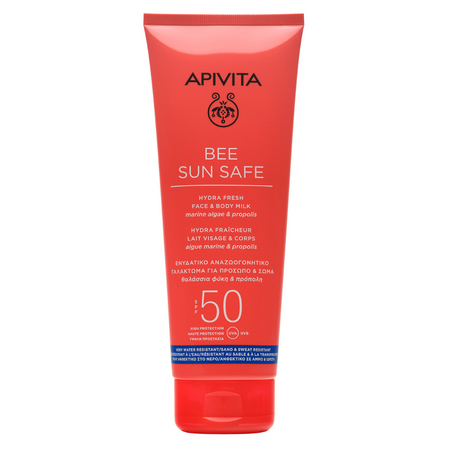 Lotiune protectie solara corp si ten SPF50 Bee Sun Safe, 200 ml, Apivita