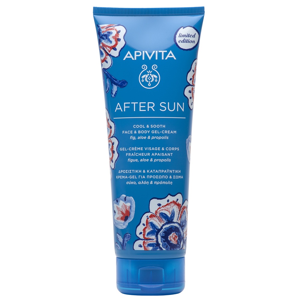 Lapte racoritor dupa soare cu aloe vera, smochin si propolis After Sun, 200 ml, Apivita