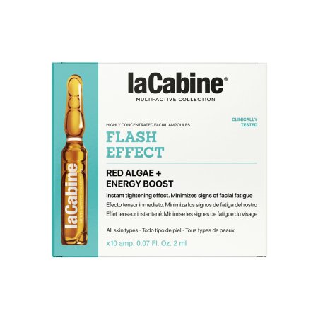 Fiole pentru fata Flash Effect, 10 fiole x 2 ml, La Cabine