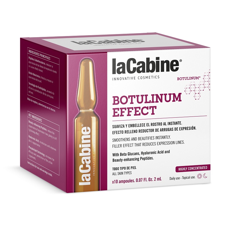 Fiole Botox-Like, 10 fiole x 2 ml, La Cabine