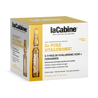Fiole de fata hidratante 5XPure Hyaluronic, 10 fiole, La Cabine