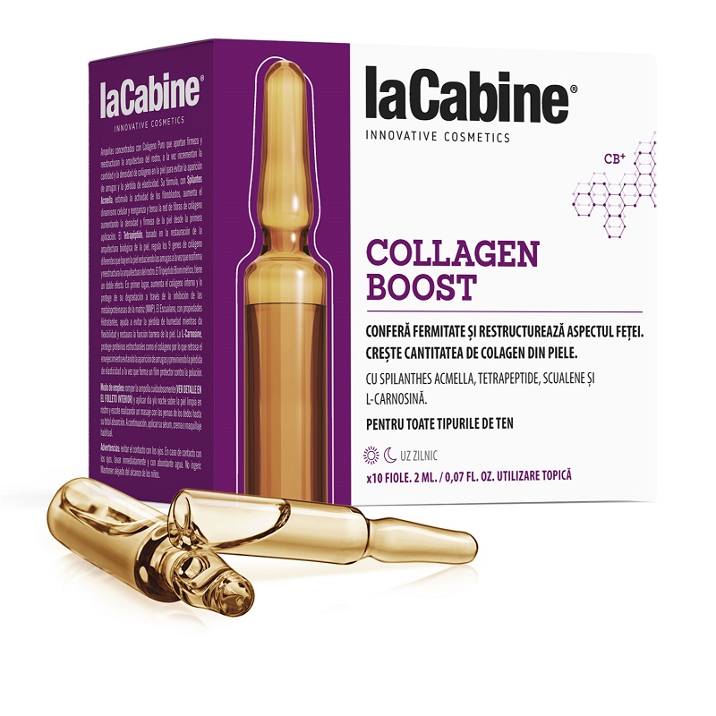 Fiole Collagen Boost, 10 fiole x 2 ml, La Cabine