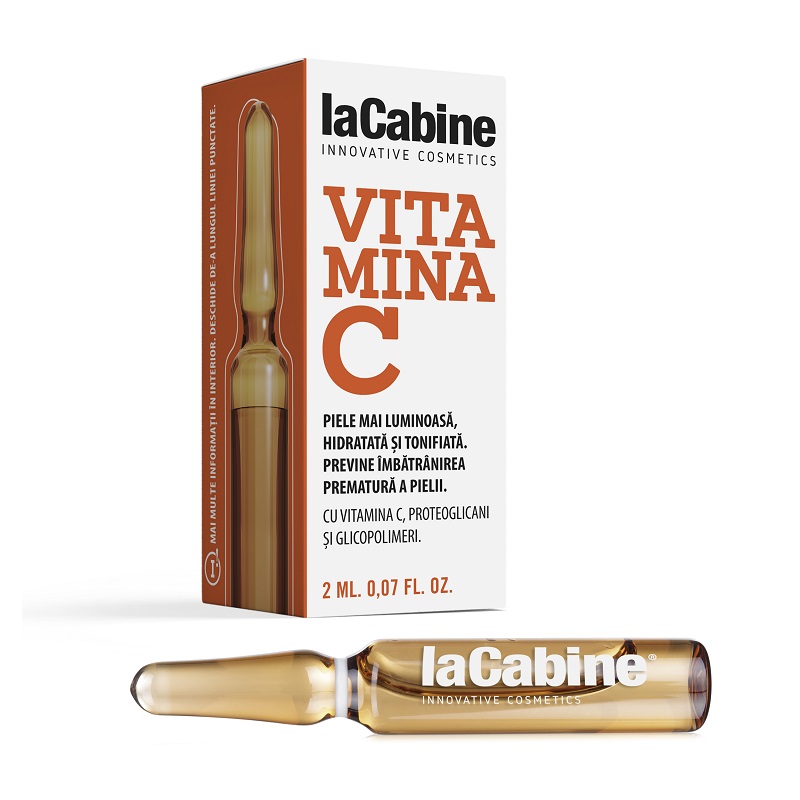 Fiola Vitamina C, 1 fiola x 2 ml, La Cabine