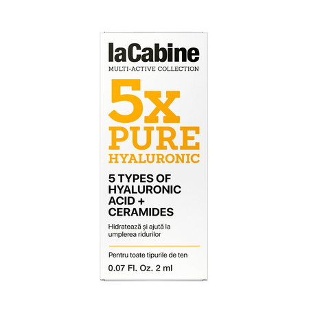 Fiola 5XPure Hyaluronic, 1 fiola, La Cabine 720002
