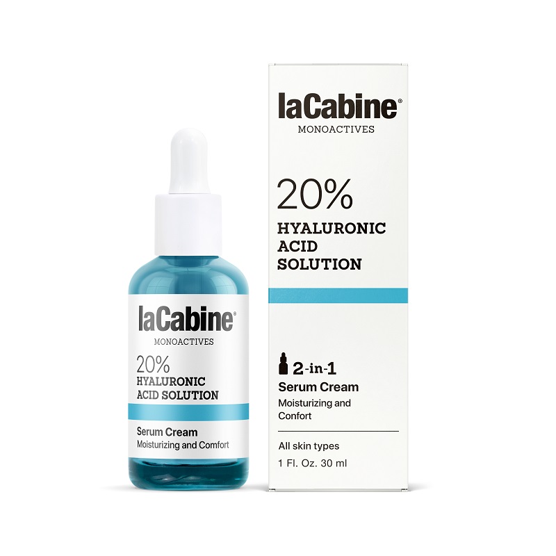 Ser-crema Monoactives 20% Hyaluronic Acid, 30 ml, La Cabine