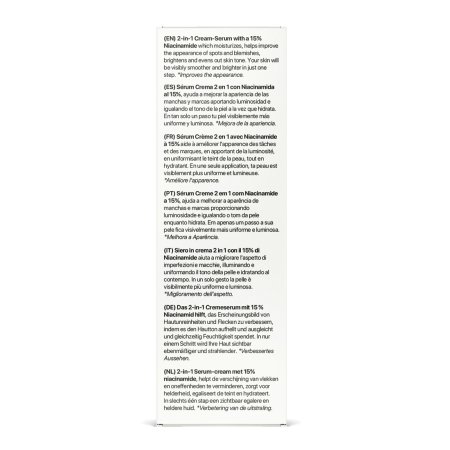 Ser-crema Monoactives 15% Niacinamide, 30 ml, La Cabine 719908