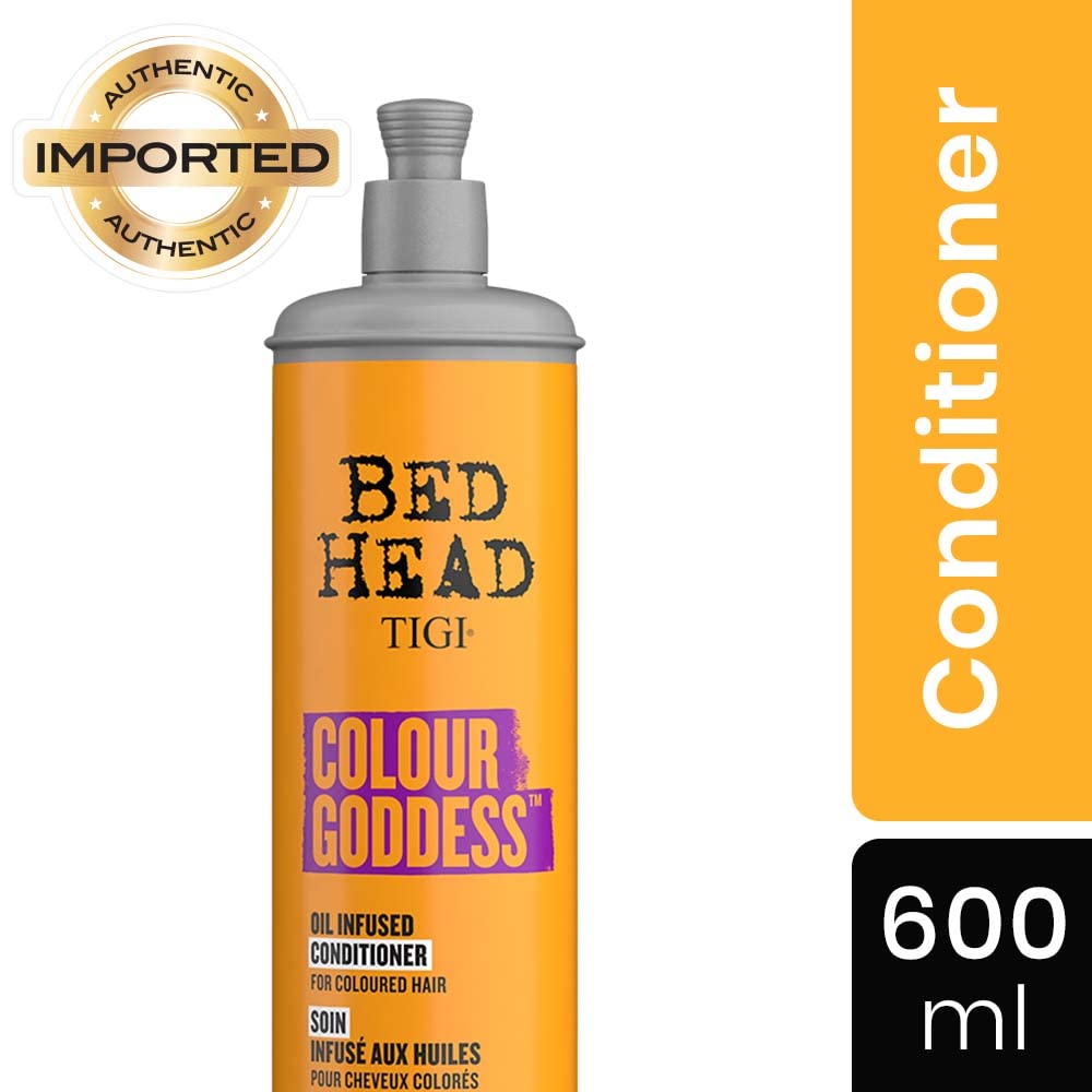 Balsam pentru par vopsit Colour Goddess Blonde Bed Head, 600 ml, Tigi