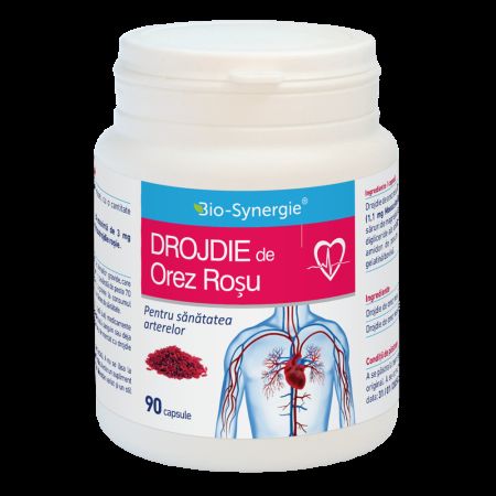Drojdie de orez rosu, 90 capsule, Bio Synergie