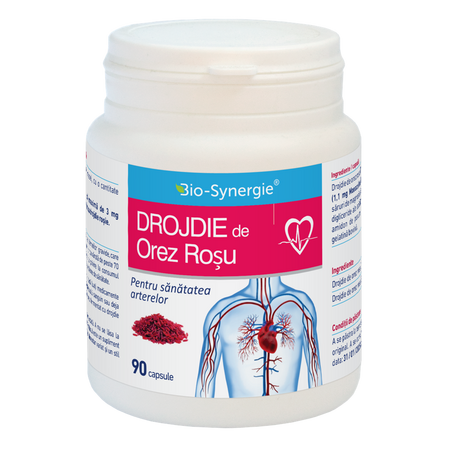 Drojdie de orez rosu, 90 capsule, Bio Synergie