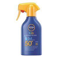 Spray pentru protectie solara cu SPF50+ Kids, 270 ml, Nivea Sun