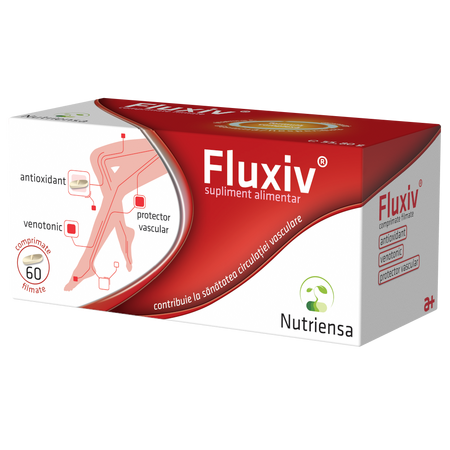 Fluxiv, 60 comprimate, Antibiotice SA