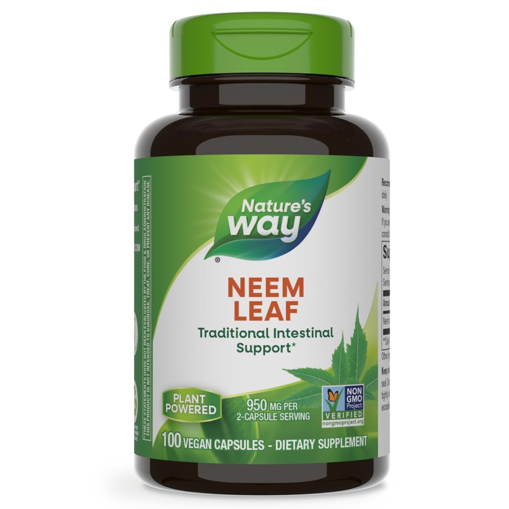 Neem Leaf Nature's Way, 100 capsule, Secom