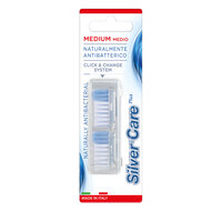 Set rezerve pentru periuta de dinti Medium, 2 bucati, Silver Care