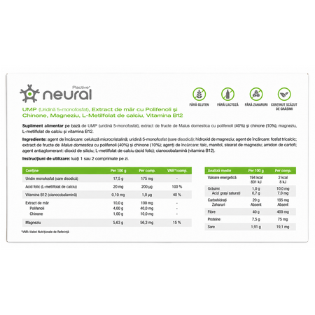 Neural Plactive, 20 tablete, Opko Health 723532