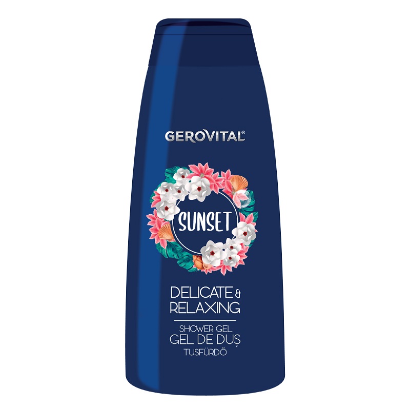 Gel de dus Sunset, 400 ml, Gerovital