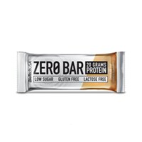 Baton proteic Biscuiti cu bucati de ciocolata Zero Bar, 50 g, BioTechUSA