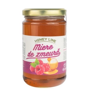 Miere de zmeura Honey Line, 400 g, Apisrom