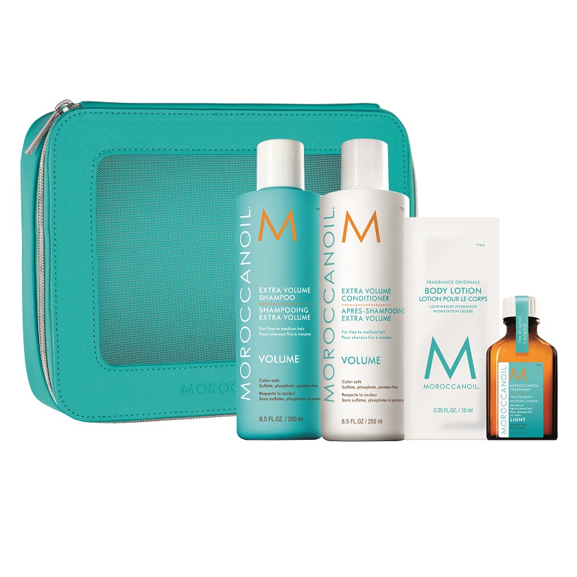 Set pentru volumul parului Spring, Moroccanoil