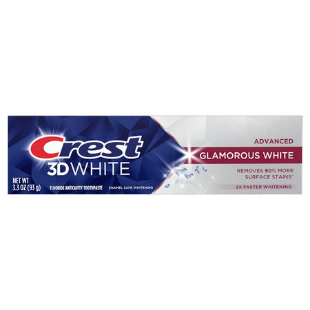 Pasta de dinti 3D White Glamorous White, 93 g, Crest 605107