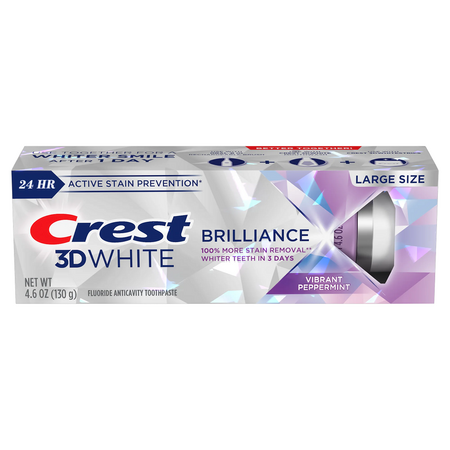 Pasta de dinti 3D White Brilliance, 130 g, Crest 605110