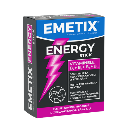 Emetix Energy Stick, 10 plicuri, Fiterman