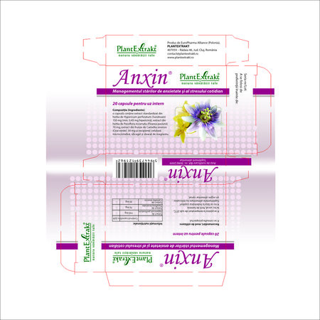 Anxin, 20 capsule, Plant Extrakt 732233