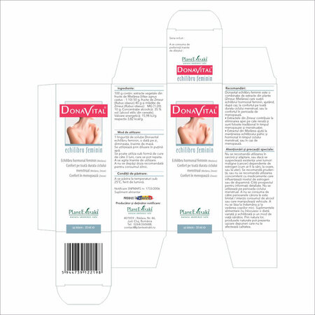 Donavital echilibru feminin, 30 ml, Plant Extrakt 732622
