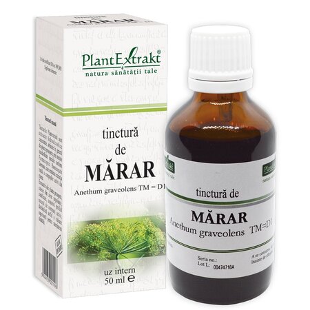 Tinctura de Marar, 50 ml, Plant Extrakt