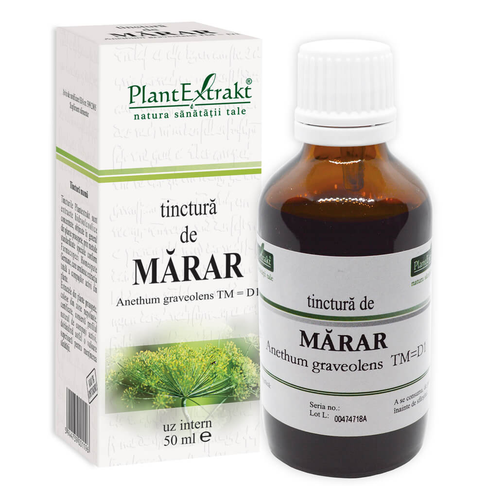 Tinctura de Marar, 50 ml, Plant Extrakt