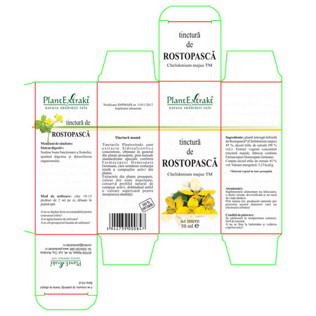 Tinctura de Rostopasca, 50 ml, Plant Extrakt 738536
