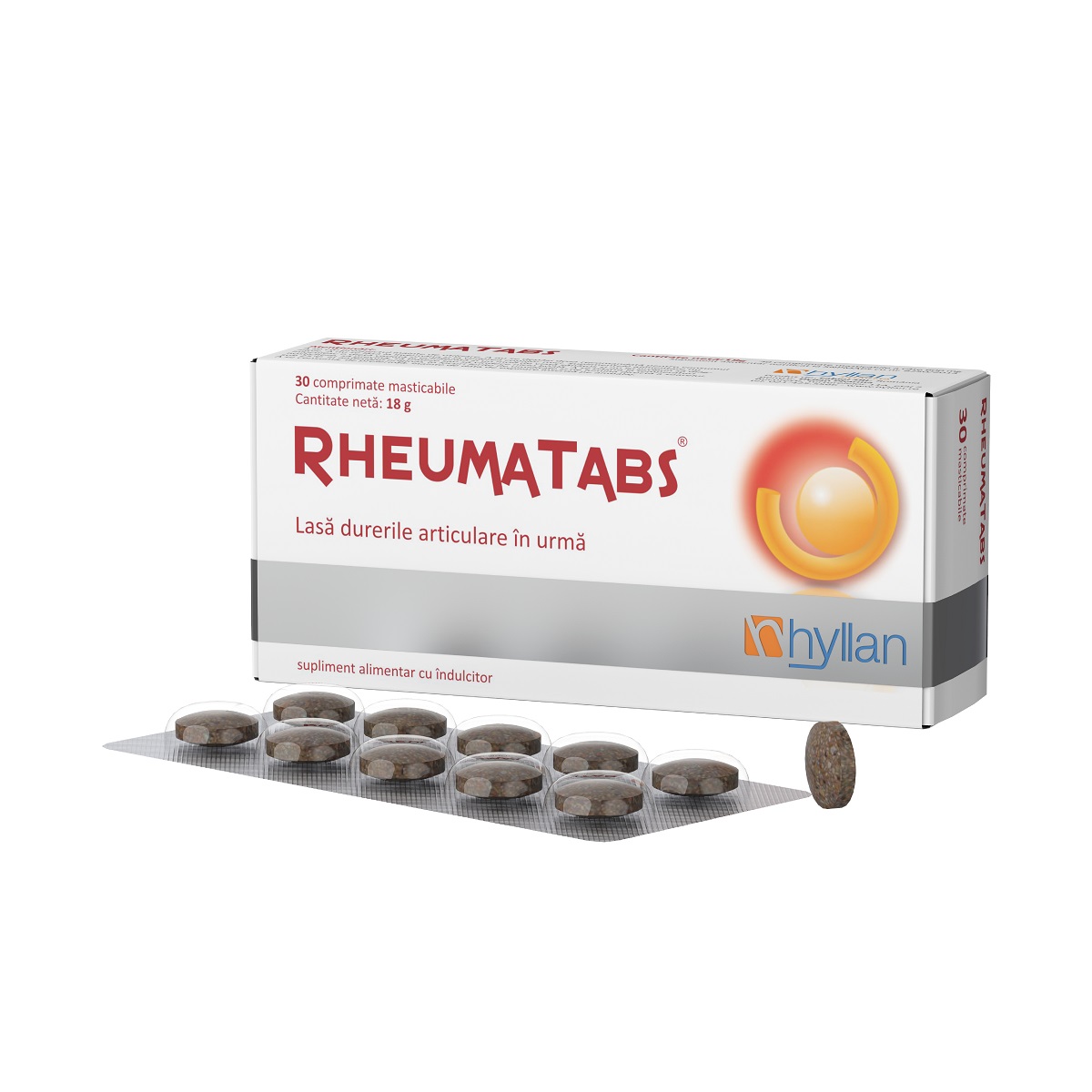 Rheumatabs, 30 comprimate masticabile, Hyllan