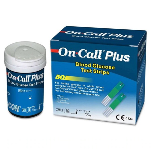 Teste glicemie On Call Plus, 50 bucati, Acon Laboratories 