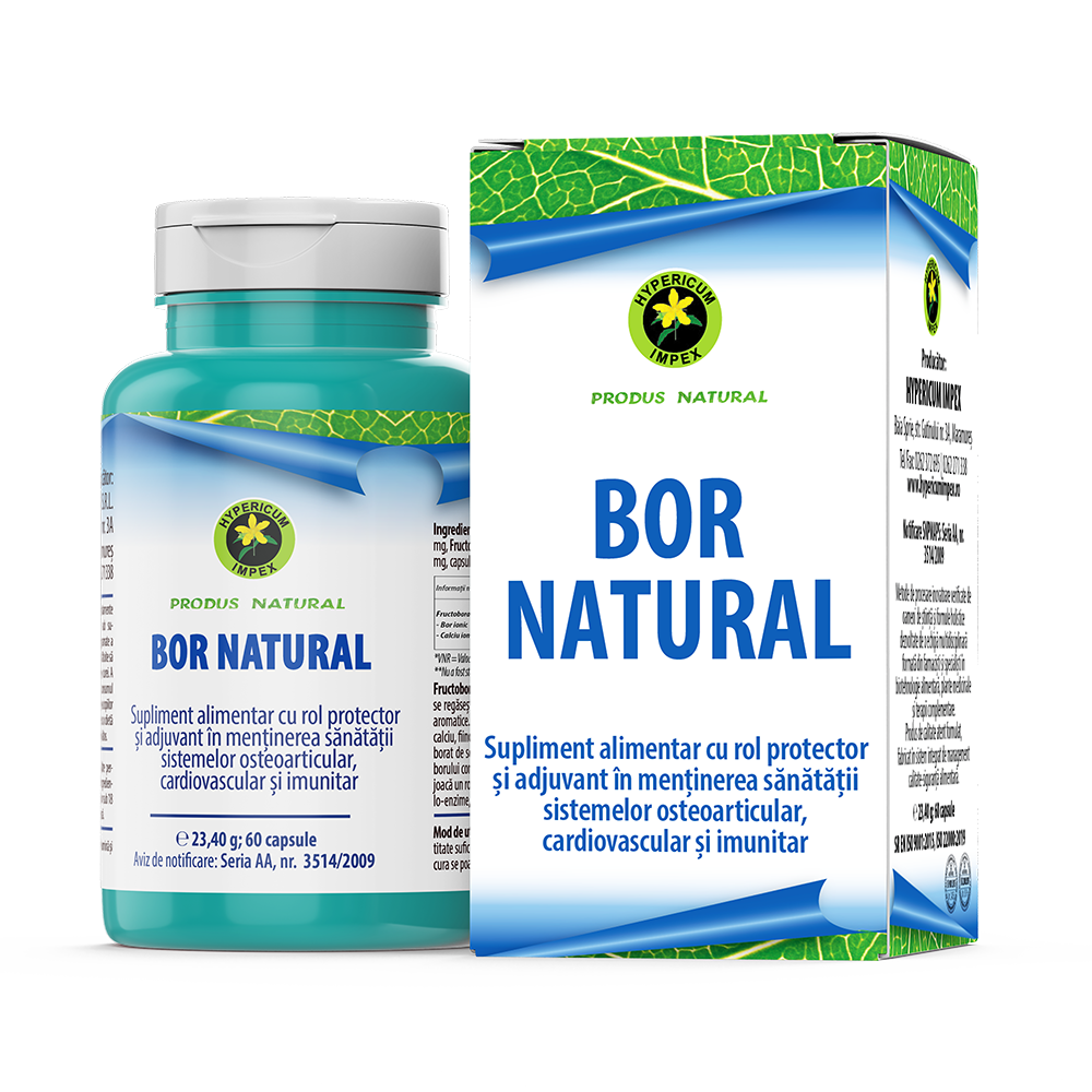 Bor Natural, 60 capsule, Hypericum