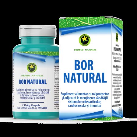 Bor Natural, 60 capsule, Hypericum