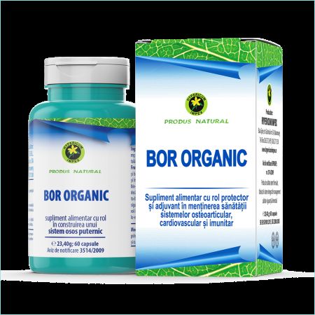 Bor Organic, 60 capsule, Hypericum