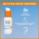 Serum de fata invizibil cu protectie solara SPF 50+ Super UV Ambre Solaire, 30 ml, Garnier 594722