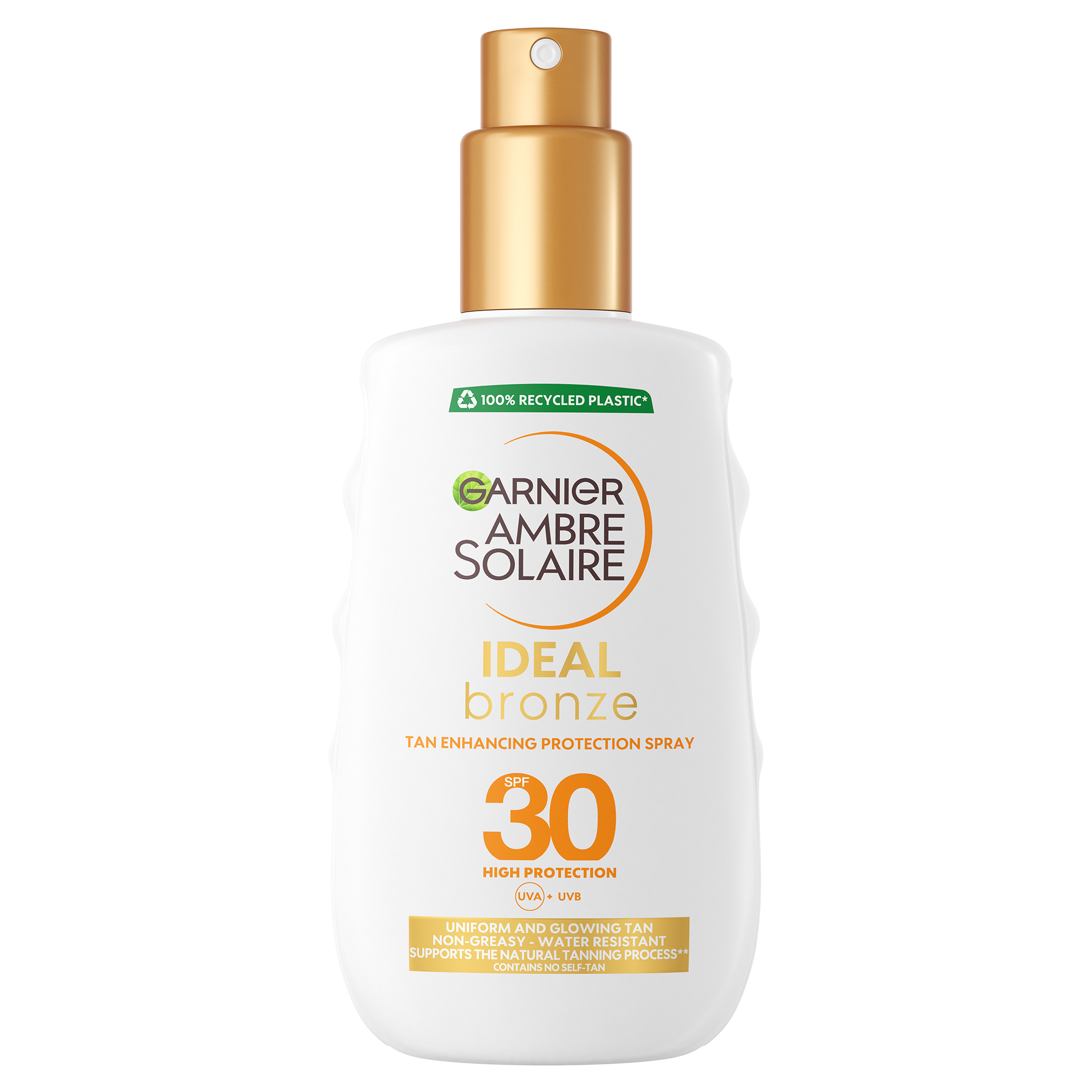 Spray de corp Ideal Bronze  Ambre Solaire, SPF 30, 200 ml, Garnier