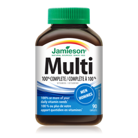Multi 100% Complete for Men, 90 capsule, Jamieson