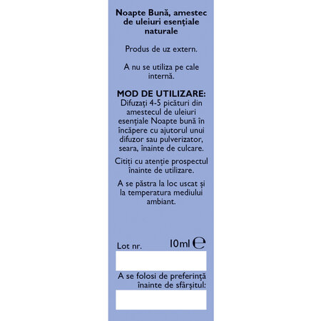 Ulei esential Noapte Buna, 10 ml, Fares 620996