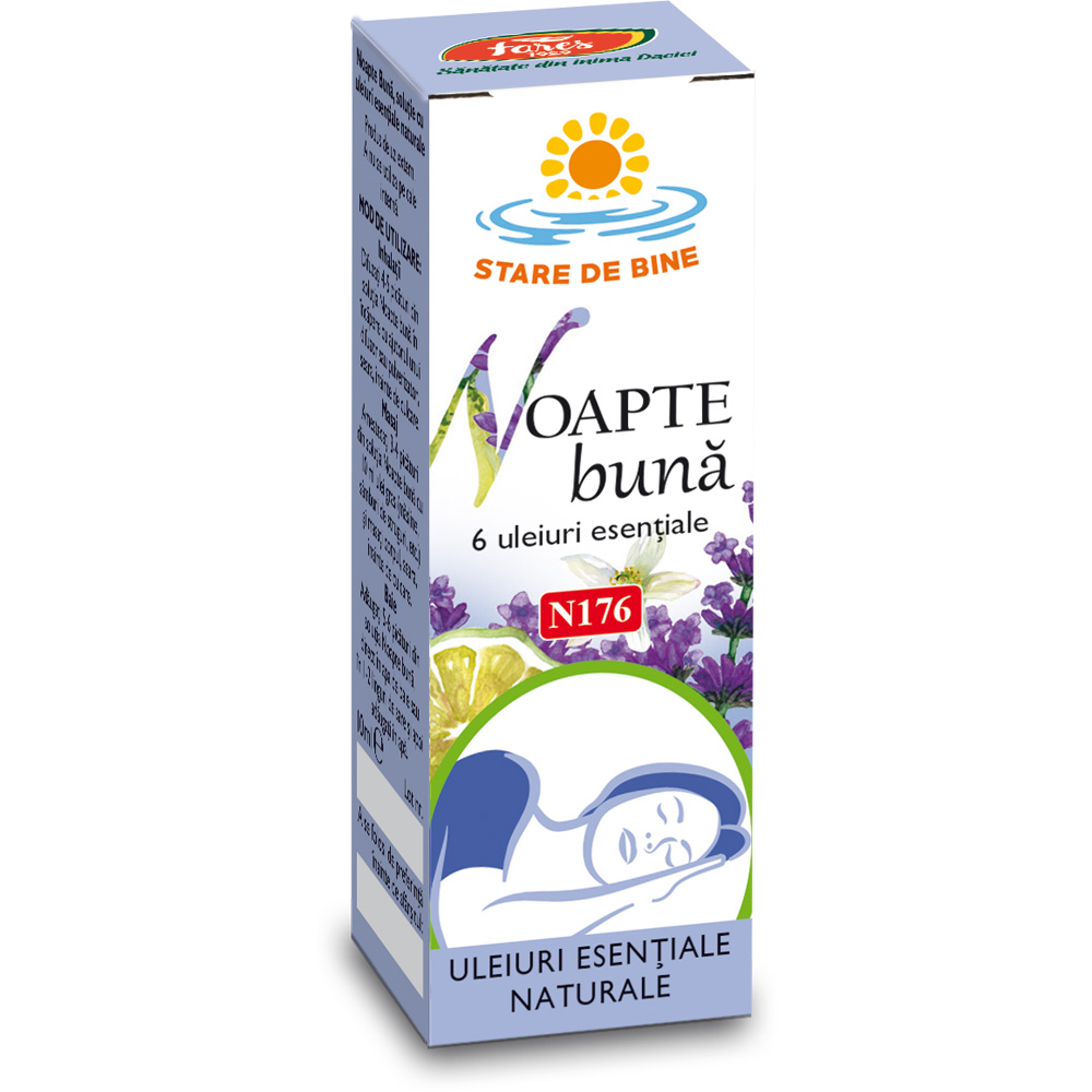 Ulei esential Noapte Buna, 10 ml, Fares