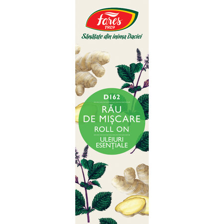 Ulei esential roll-on Rau de Miscare, 5 ml, Fares 620994