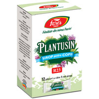 Sirop de tuse pentru copii Plantusin, 12 plicuri, Fares