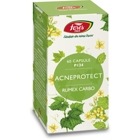 Acneprotect, 60 capsule, Fares