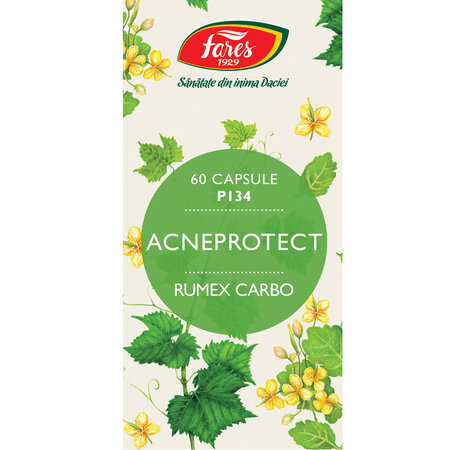 Acneprotect, 60 capsule, Fares 614468