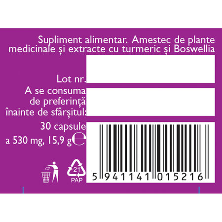 Fitodolor cronic, L99, 30 capsule, Fares 614461