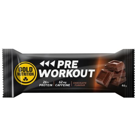 Baton proteic energizant cu aroma de ciocolata Extreme, 46 g, Gold Nutrition